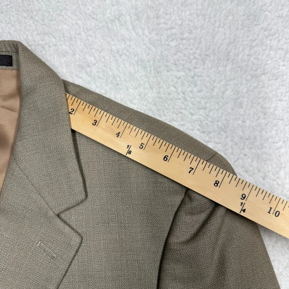 Vintage Polo Ralph Lauren Blazer Tan Sport‎ Dinner Jacket Men's Size 42L